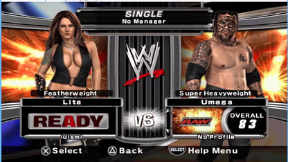 WWE SmackDown vs Raw 2007 retro PlayStation 2 video game WWE wrestling sports entertainment fighting multiplayer career mode arcade combat console title PlayStation 2 release gameplay