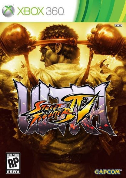 Ultra Street Fighter IV cover art for Xbox 360 (X360) fighting video game