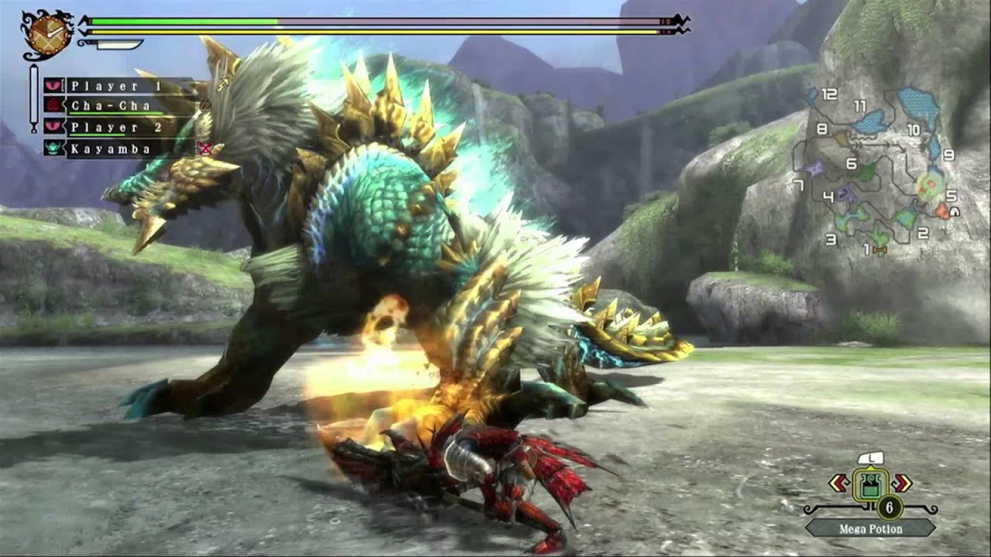 Monster Hunter 3: Ultimate Gameplay art for Nintendo Wii U (WiiU) video game