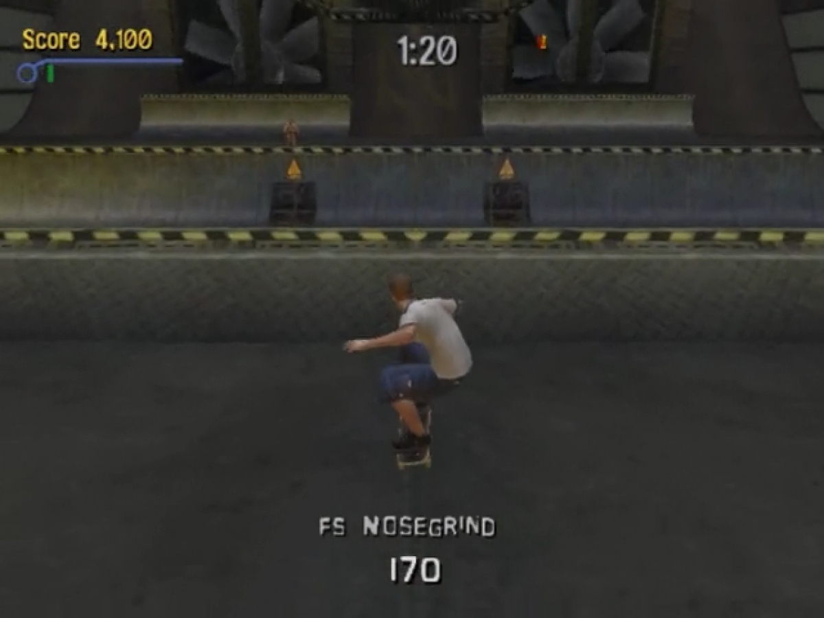 Tony Hawk's Pro Skater 3 gameplay for Nintendo GameCube (GC) skateboarding sports video game