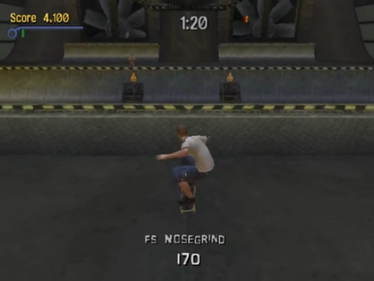 Tony Hawk's Pro Skater 3 gameplay for Nintendo GameCube (GC) skateboarding sports video game