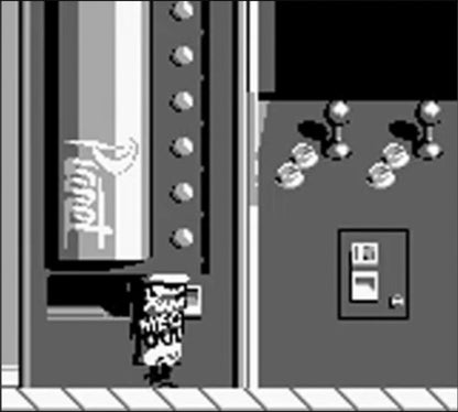 Toy Story for Game Boy (GB) at Gamers INC, featuring classic side-scrolling platform action inspired by the beloved Pixar film, where you play as Woody through varied levels packed with enemies, puzzles, and challenging jumps, delivering a nostalgic handheld adventure that brings the movie’s charm to retro gaming on the go gameplay screenshot