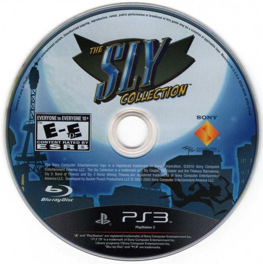 The Sly Collection – PlayStation 3 (PS3) disc for platformer video game 