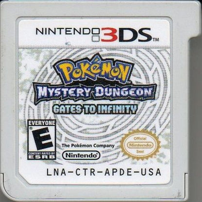 Pokémon Mystery Dungeon: Gates to Infinity cartridge for Nintendo 3DS (3DS) dungeon crawler role-playing video game