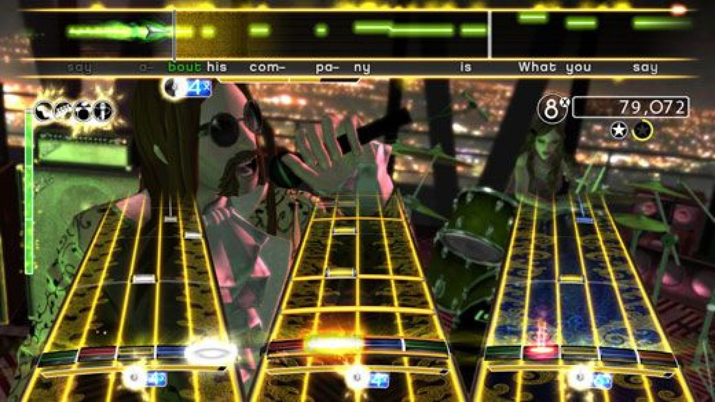 Rock Band – Nintendo Wii (Wii) rhythm music band performance video game gameplay