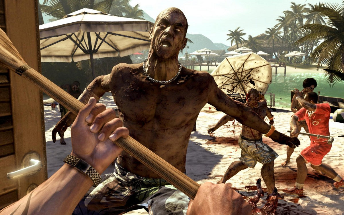 Dead Island Game of the Year Edition open world survival horror action RPG featuring cooperative gameplay brutal melee combat zombie infested island setting and the complete experience with all DLC included gameplay