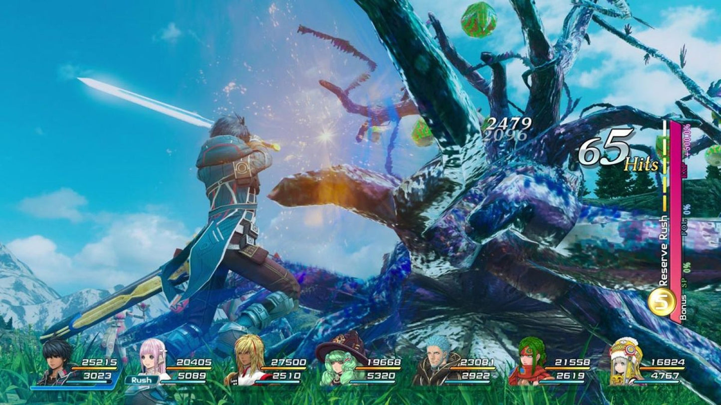 Star Ocean Integrity and Faithlessness retro PlayStation 4 video game featuring sci fi fantasy RPG combat, real time battles, anime storytelling and space adventure gameplay