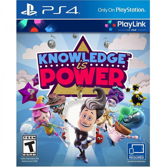 Knowledge Is Power cover art for PlayStation 4 (PS4) video game