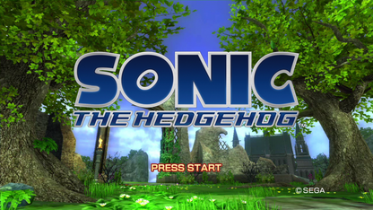 Sonic the Hedgehog Platinum Family Hits Xbox 360 game featuring fast-paced 3D platforming action, high-speed Sonic gameplay, and classic franchise adventure gamepllay