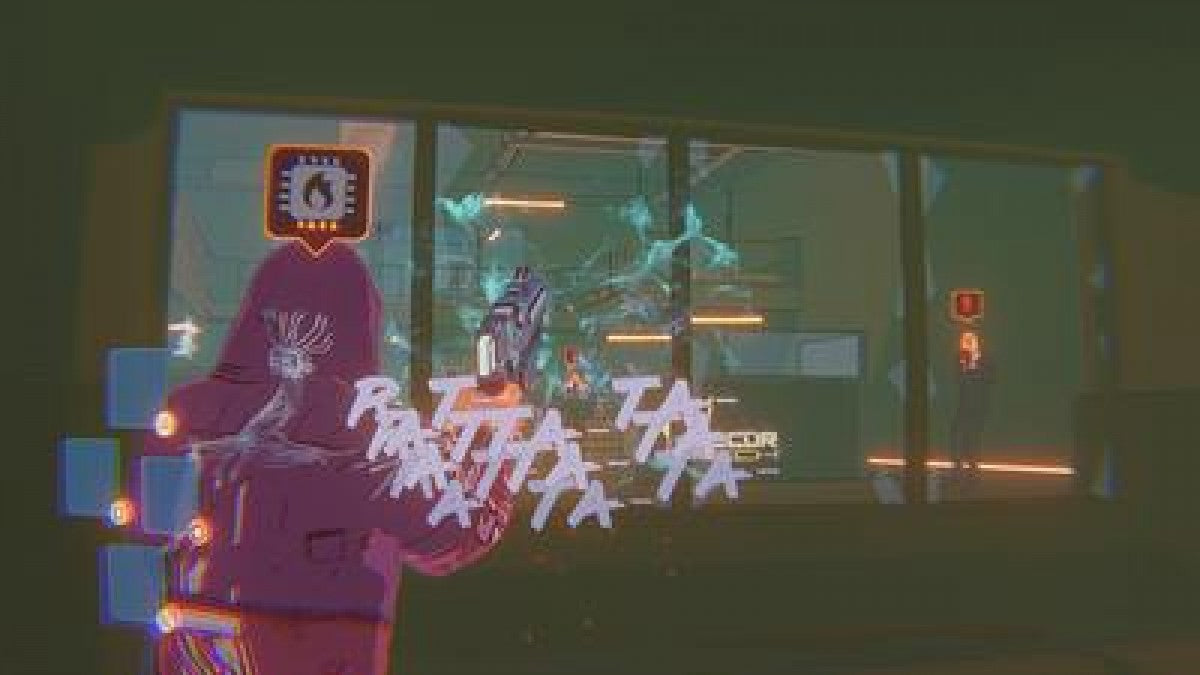 Foreclosed Nintendo Switch NS for action adventure video game fans featuring cyberpunk storytelling comic book inspired visuals twin stick shooting futuristic environments weapon upgrades hacking abilities stealth gameplay and immersive sci fi action collectible gaming appeal gameplay