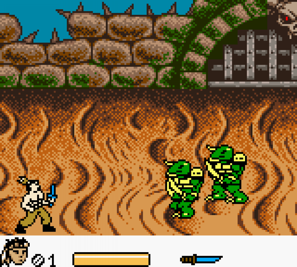 Turok 3: Shadow of Oblivion Nintendo Game Boy Color GBC for action platformer retro video game fans featuring dinosaur battles sci fi adventure side scrolling gameplay powerful weapons challenging enemies intense combat classic handheld gaming collectible gaming appeal gameplay
