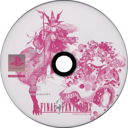 Final Fantasy IX import Disc 3 for PlayStation 1 PS retro video game