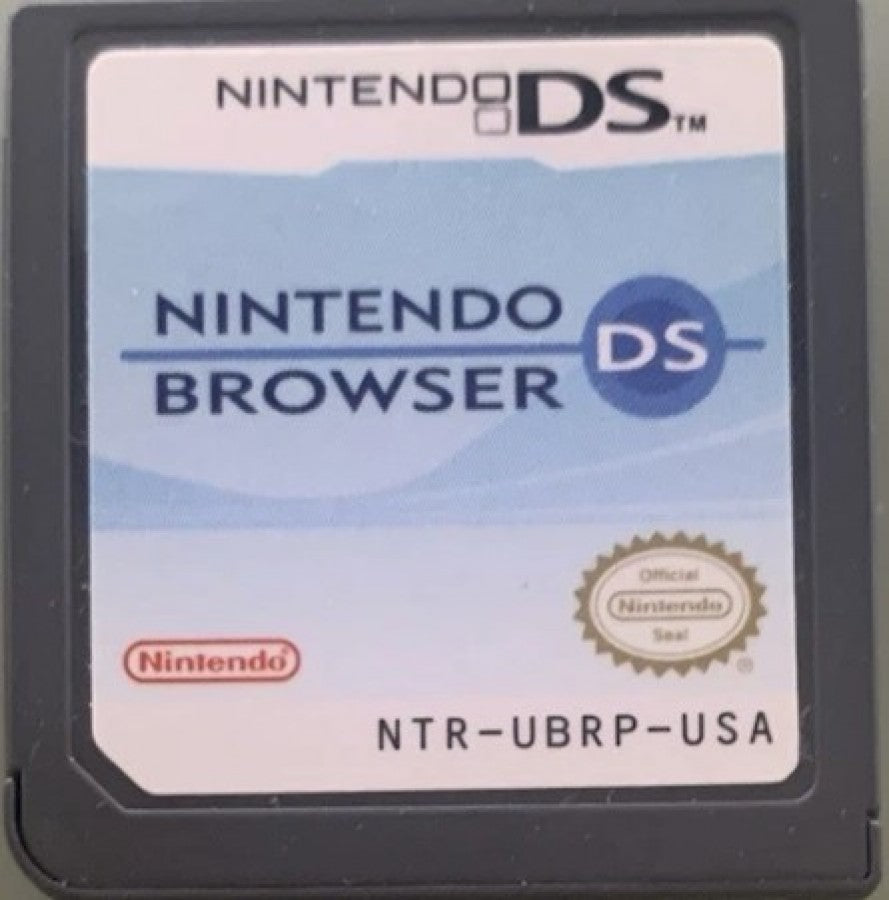 Nintendo DS Browser cartridge for Nintendo DS (DS) internet browsing application software
