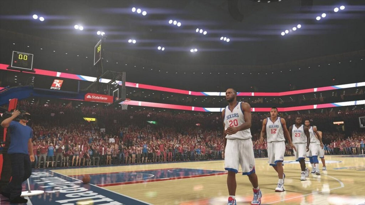 NBA 2K14 – PlayStation 4 (PS4) video game gameplay, basketball sports simulation game