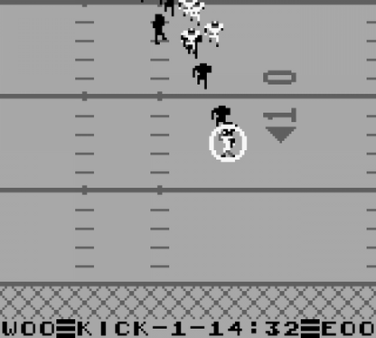 Bo Jackson Two Games in One Nintendo Game Boy (GB) gameplay for retro video game enthusiasts featuring multi sport action gameplay baseball football and track and field challenges fast paced arcade style sports mechanics athletic competition as Bo Jackson iconic athlete crossover gameplay portable handheld gaming experience and collectible gaming appeal