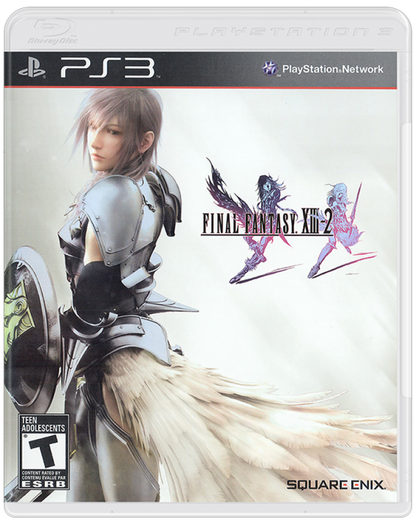 Final Fantasy XIII-2 cover art for PlayStation 3 (PS3) video game