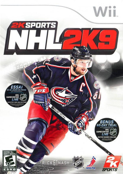 NHL 2K9 cover art for Nintendo Wii (Wii) video game