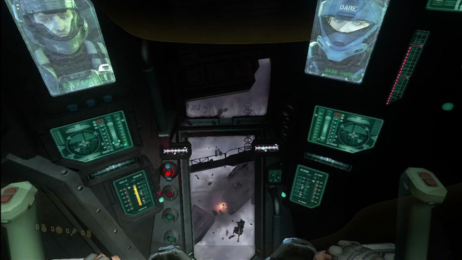 Halo 3: ODST gameplay for Xbox 360 (X360) sci-fi first-person shooter video game