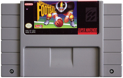 Super Play Action Football cartridge for Super Nintendo Entertainment System SNES retro video game