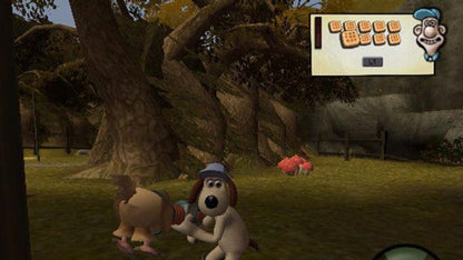 Wallace & Gromit: Curse of the Were-Rabbit – PlayStation 2 (PS2) video game gameplay, action-adventure platformer.