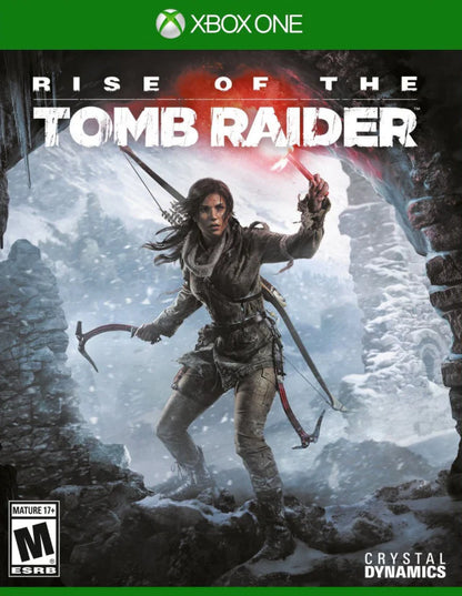 Rise of the Tomb Raider – Xbox One (XONE) cover art for action-adventure video game
