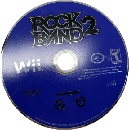 Rock Band 2 – Nintendo Wii (Wii) rhythm music band performance video game disc