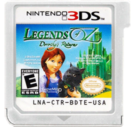 Legends of Oz: Dorothy's Return cartridge for Nintendo 3DS (3DS) adventure platformer video game