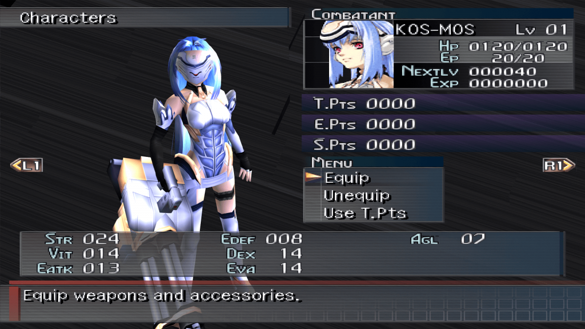 Xenosaga Episode I Der Wille zur Macht Greatest Hits PlayStation 2 PS2 video game, turn-based RPG, sci-fi story-driven adventure, classic console title gameplay screenshot