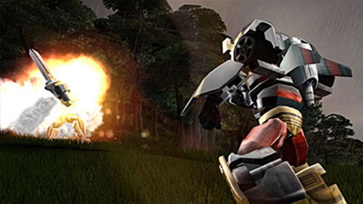 Transformers – PlayStation 2 (PS2) video game gameplay, action-adventure.