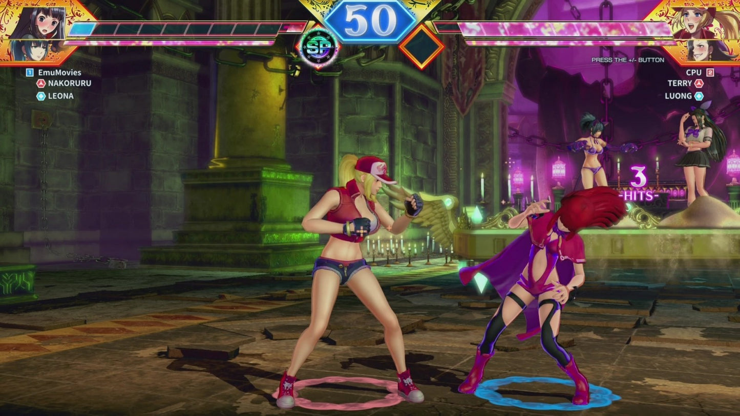 SNK Heroines: Tag Team Frenzy gameplay for the Nintendo Switch (NS) video game