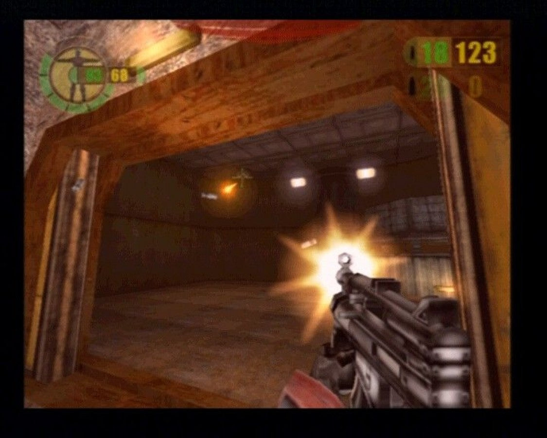 Red Faction [Greatest Hits] – PlayStation 2 (PS2) video game gameplay, first-person shooter.