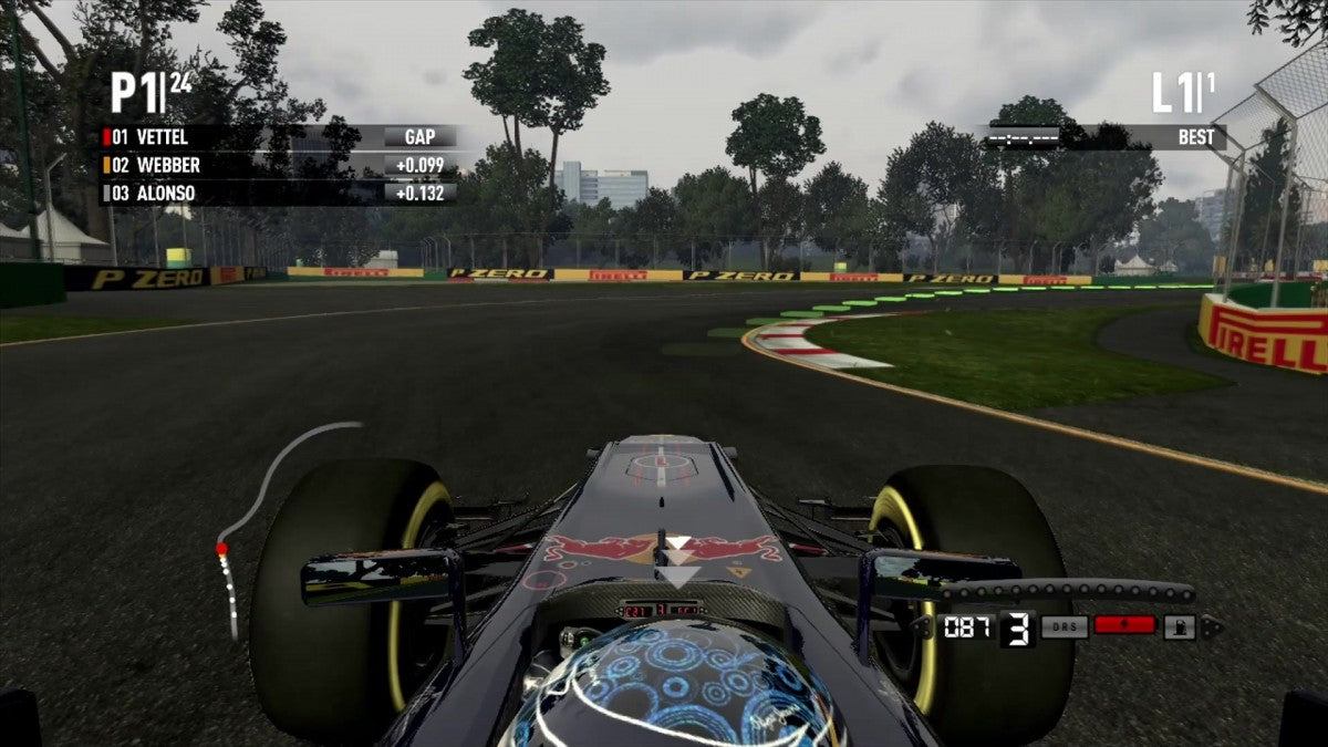 F1 2011 gameplay for XBox 360 (X360) video game