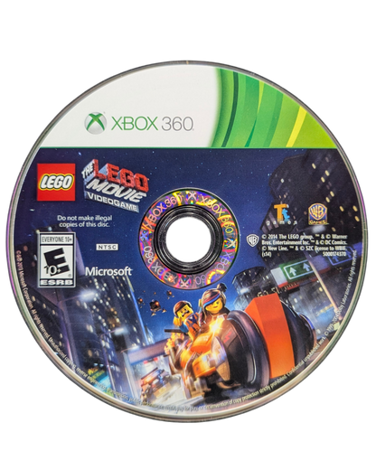 LEGO Movie Videogame Xbox 360 action-adventure building game based on the animated film with open-world exploration and humor disc