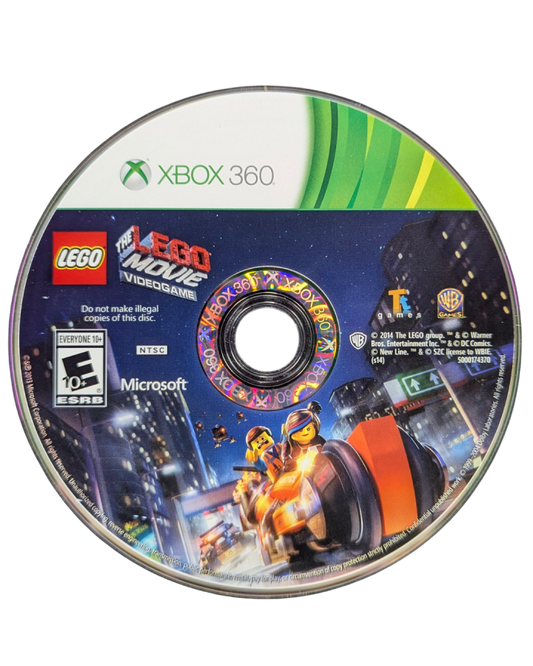 LEGO Movie Videogame Xbox 360 action-adventure building game based on the animated film with open-world exploration and humor disc