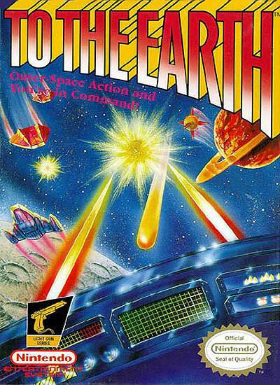 To the Earth cover art for Nintendo Entertainment System (NES) video game