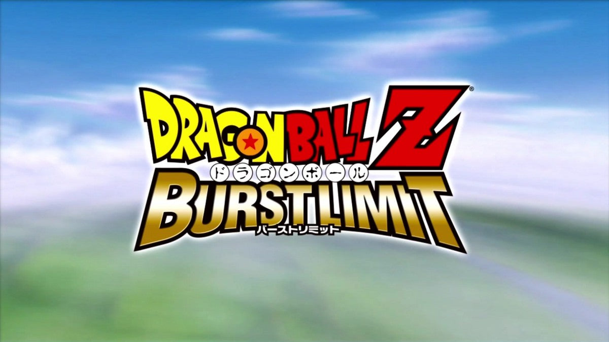 Dragon Ball Z: Burst Limit start screen for Xbox 360 (X360) fighting video game