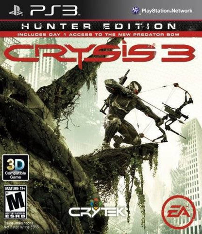 Crysis 3 [Hunter Edition] cover art for PlayStation 3 (PS3) video game