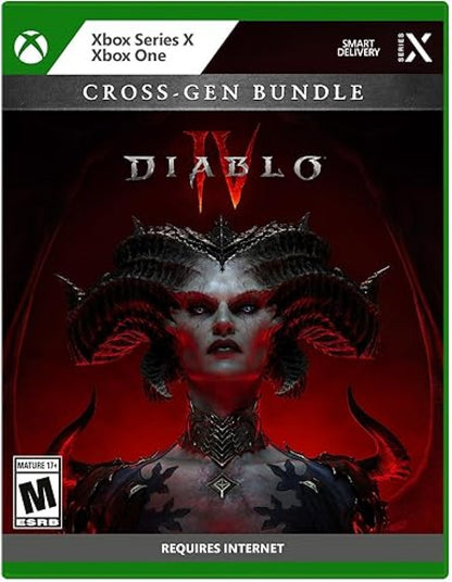 Diablo IV cover art for Xbox Series X (XSX) video game