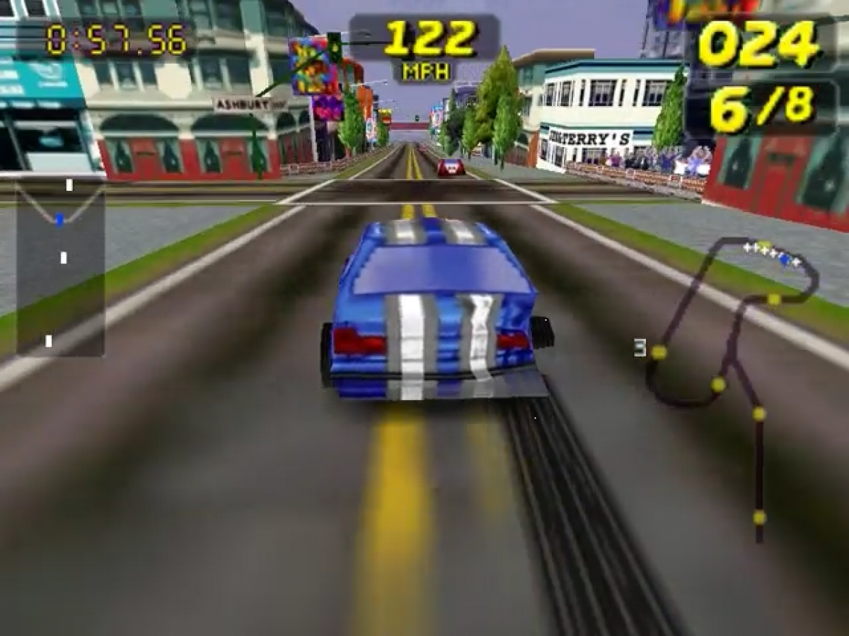 San Francisco Rush Extreme Racing gameplay for Nintendo 64 (N64) video game