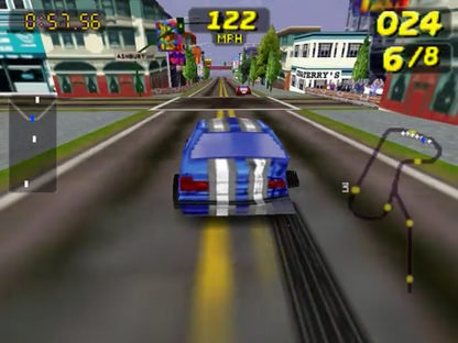 San Francisco Rush Extreme Racing gameplay for Nintendo 64 (N64) video game