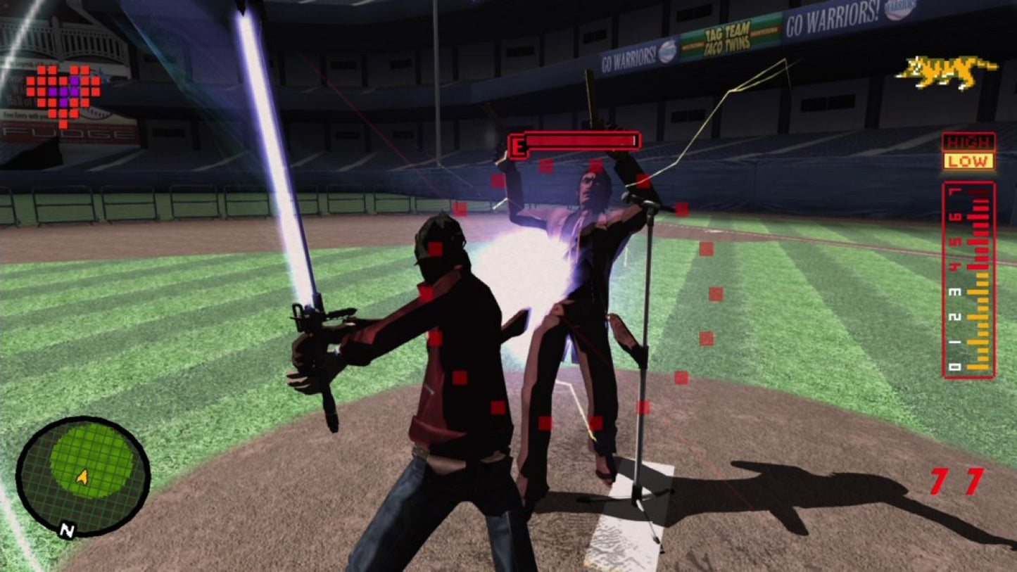 No More Heroes – Nintendo Wii (Wii) action-adventure hack and slash video game gameplay