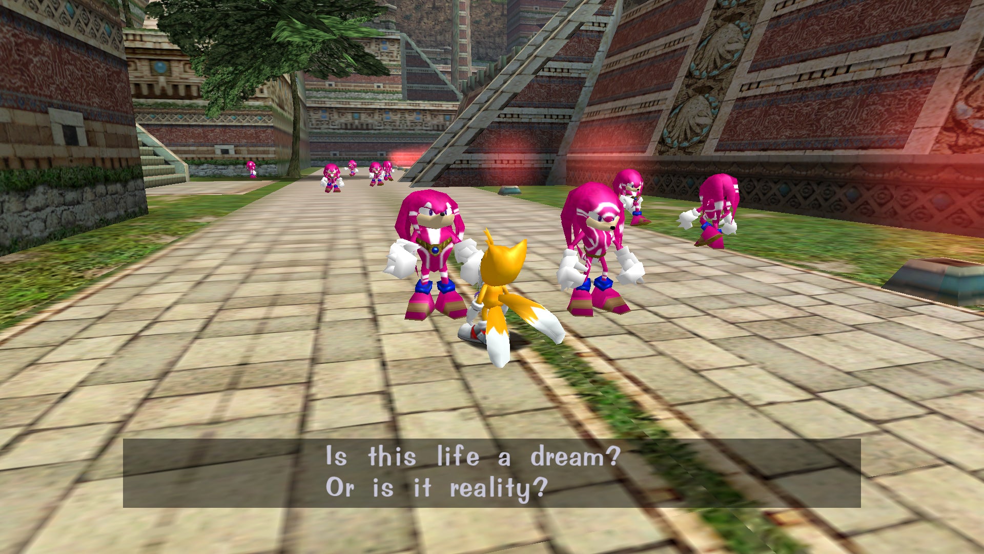 Sonic Adventure DX: Director's Cut Player’s Choice edition for the Nintendo GameCube is a re-release of the original 2003 title, featuring added content and budget-friendly packaging. gameplay 