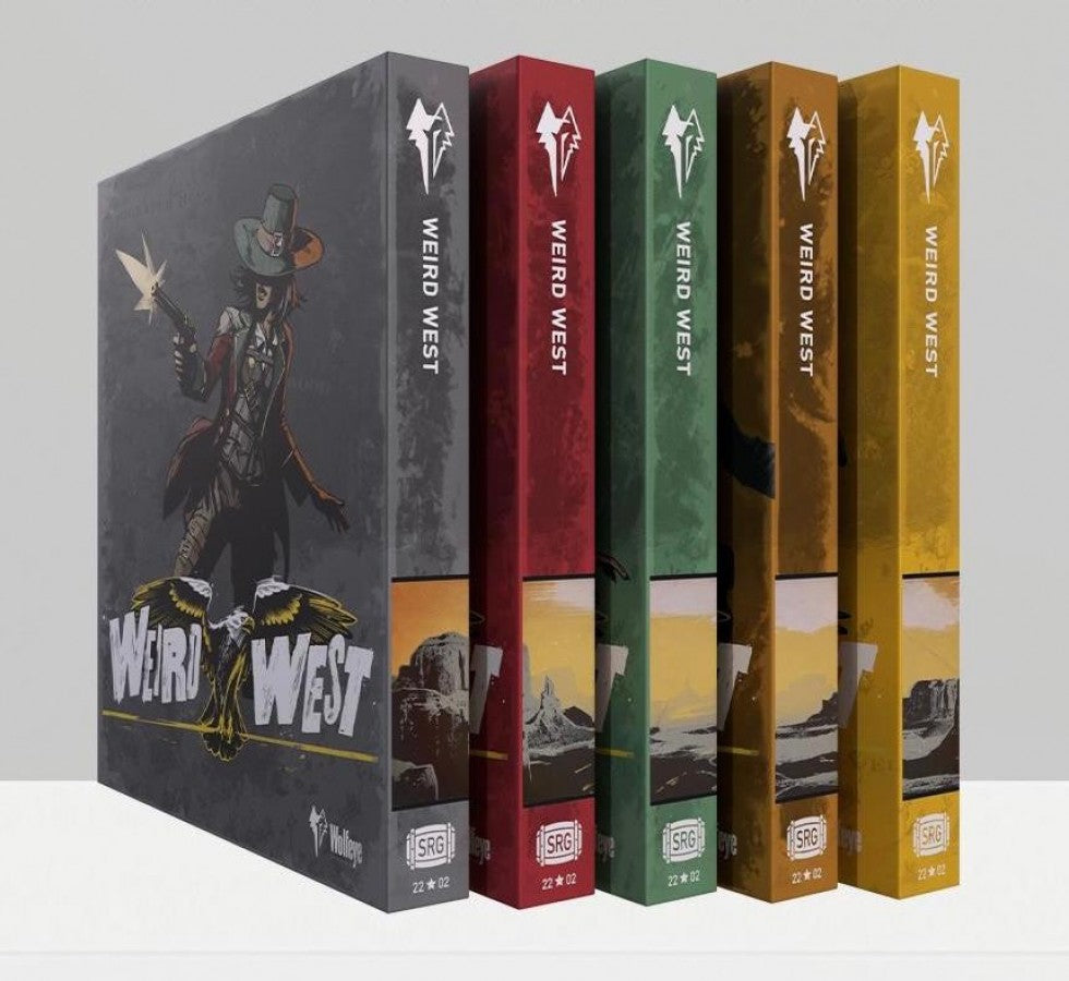 Weird West Reserve Edition #4 PlayStation 4 PS4 video game, limited edition 2884 of 3000, complete in box CIB, action RPG, dark western adventure full series of alternate covers