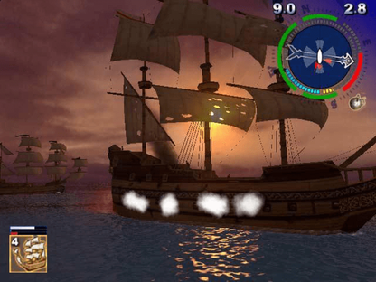 Pirates of the Caribbean Xbox featuring action adventure gameplay with pirate ship battles gameplay