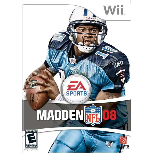 Madden NFL 2008 cover art for Nintendo Wii (Wii) video game