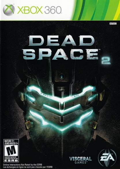 Dead Space 2 cover art for Xbox 360 (X360) survival horror video game