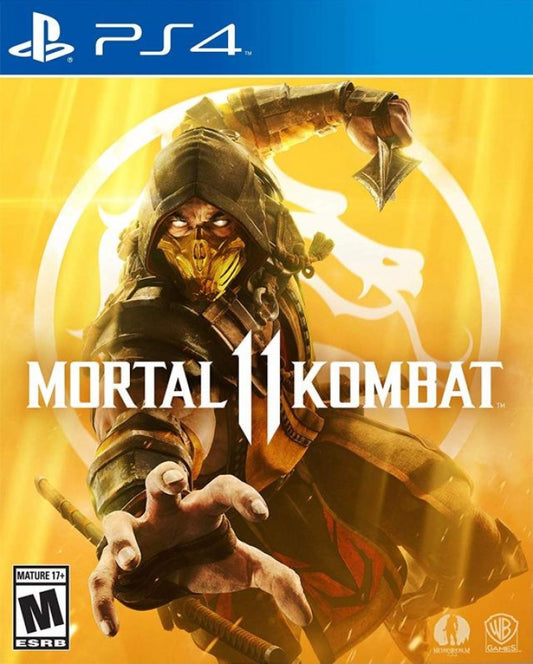 Mortal Kombat 11 cover art for PlayStation 4 (PS4) video game