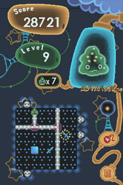 Prism: Light the Way gameplay for Nintendo DS (DS) light-bending puzzle video game