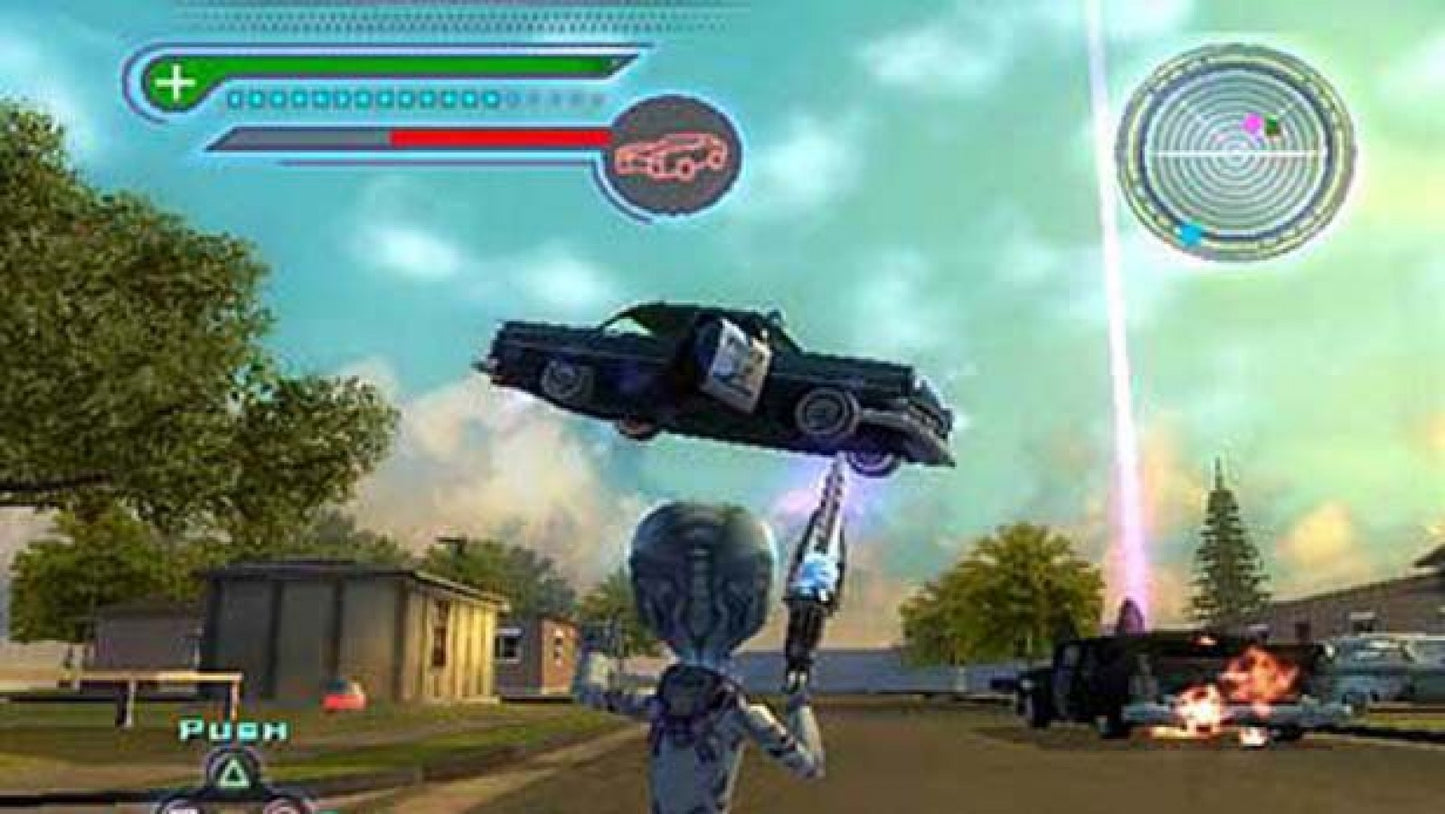 Destroy All Humans PS2 PlayStation 2 open world action adventure game retro video game gameplay Greatest Hits edition