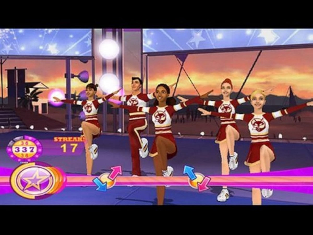 All-Star Cheer Squad gameplay art for Nintendo Wii (Wii) video game